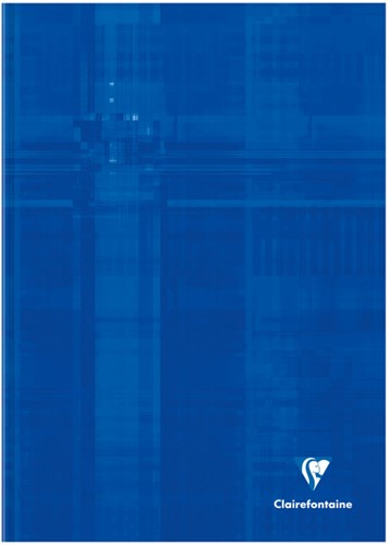 NOTITIEBOEK CLAIREFONTAINE MATRIS A4 192BLZ 90GR LIJN ASSORTI