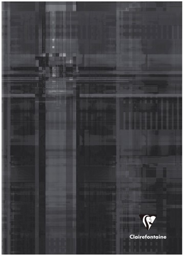 NOTITIEBOEK CLAIREFONTAINE MATRIS A4 192BLZ 90GR LIJN ASSORTI-2