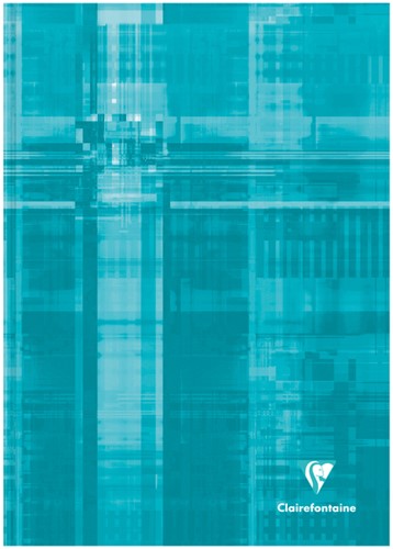 NOTITIEBOEK CLAIREFONTAINE MATRIS A4 192BLZ 90GR LIJN ASSORTI-2