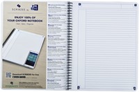 SPIRAALBLOK OXFORD TOUCH A4 LIJN 140 PAGINA'S 80GR ROOD-1