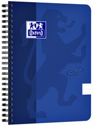 SPIRAALBLOK OXFORD TOUCH A5 LIJN 140 PAGINA'S 80GR BLAUW