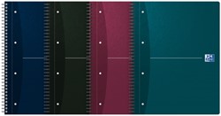 COLLEGEBLOK OXFORD OFFICE ESSENTIALS A4+ LIJN 4-GAATS 180 PAGINA'S 80GR ASSORTI