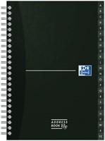 ADRESBOEK OXFORD OFFICE ESSENTIALS A5 72VEL DUBBELSPIRAAL ASSORTI-1