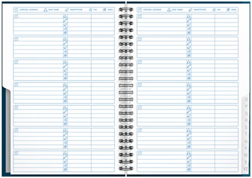 ADRESBOEK OXFORD OFFICE ESSENTIALS A5 72VEL DUBBELSPIRAAL ASSORTI-3