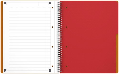 SPIRAALBLOK OXFORD INTERNATIONAL ACTIVEBOOK A4+ 160 PAGINA'S LIJN-2