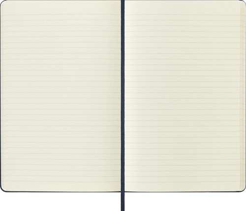 NOTITIEBOEK MOLESKINE LARGE 130X210MM LIJN HARD COVER SAPPHIRE BLUE-3