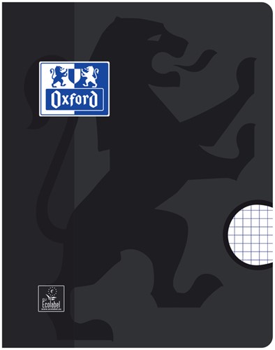 SCHRIFT OXFORD SCHOOL A5 RUIT 5X5MM 72 PAGINA'S 80GR ASSORTI-2