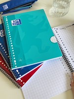COLLEGEBLOK OXFORD SCHOOL A4 RUIT 10X10MM 23-GAATS 160 PAGINA'S 80GR ASSORTI-7