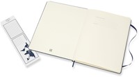 NOTITIEBOEK MOLESKINE XL 190X250MM LIJN HARD COVER SAPPHIRE BLUE-2