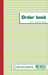 ORDERBOEK EXACOMPTA 210X135MM 50X3VEL LIJN