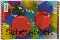 SCHETSBOEK PAPYRUS BALLON A4 120GR 20 VEL