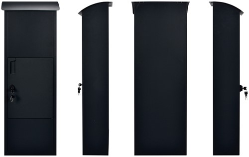 PAKKETBRIEVENBUS HELSINKI 390X240X1053MM ZWART-1
