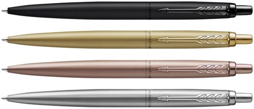 BALPEN PARKER JOTTER XL MONOCHROME PINK GOLD MEDIUM BLISTER À 1 STUK-2