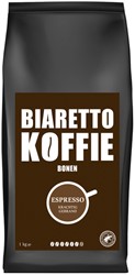 KOFFIE BIARETTO BONEN ESPRESSO 1000 GRAM