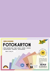 FOTOKARTON FOLIA 300GR A4 50VEL PASTELKLEUREN