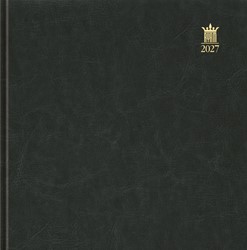 AGENDA 2027 RYAM CARRÉ MUNDIOR 7DAGEN/2PAGINA'S ZWART