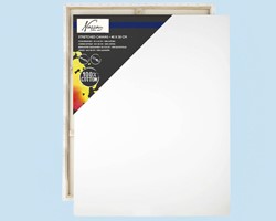 CANVAS NASSAU FINE ART 40X50CM 100% KATOEN