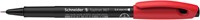 FINELINER SCHNEIDER TOPLINER 967 0.4MM ROOD
