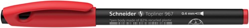 FINELINER SCHNEIDER TOPLINER 967 0.4MM ROOD-2