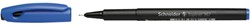 FINELINER SCHNEIDER TOPLINER  967 0.4MM BLAUW