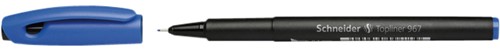 FINELINER SCHNEIDER TOPLINER  967 0.4MM BLAUW