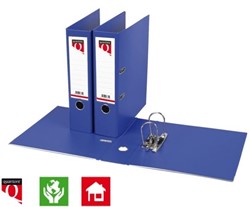 ORDNER QUANTORE A4 80MM PP BLAUW