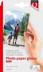 FOTOPAPIER QUANTORE 10X15CM GLANS 50 VEL 250GR