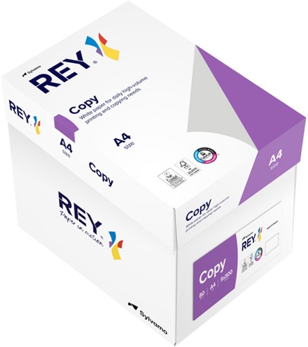 KOPIEERPAPIER REY COPY A4 80GR WIT 500 VEL-3