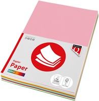 KOPIEERPAPIER QUANTORE COLOUR A4 160GR 10 KLEUREN X 5 VEL