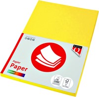 KOPIEERPAPIER QUANTORE COLOUR A4 160GR GEEL 50 VEL