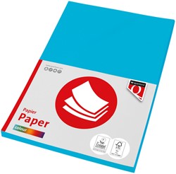 KOPIEERPAPIER QUANTORE COLOUR A4 160GR AZUURBLAUW 50 VEL