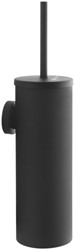 TOILETBORSTELSET BLACKSATINO METAAL ZWART 332130