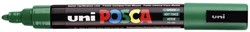 PAINTMARKER UNI POSCA PC5M MEDIUM DONKERGROEN