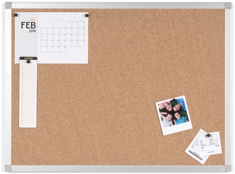PRIKBORD QUANTORE 60X45CM KURK-3