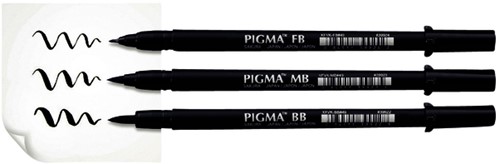BRUSHPEN SAKURA PIGMA BREED ZWART-2