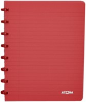 SCHRIFT ATOMA A5 RUIT 5X5MM 144BLZ 90GR PP TRANSPARANT ASSORTI-2