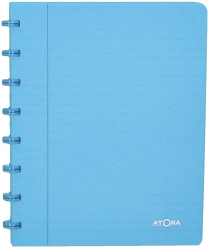 SCHRIFT ATOMA A5 RUIT 5X5MM 144BLZ 90GR PP TRANSPARANT ASSORTI-3