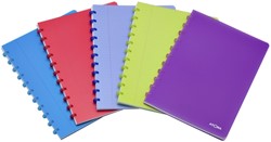 SCHRIFT ATOMA A4 RUIT 5X5MM 144BLZ 90GR PP TRANSPARANT ASSORTI