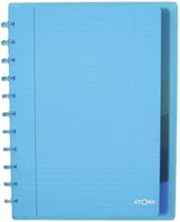 SCHRIFT ATOMA A4+ RUIT 5X5MM 120BLZ 90GR PP TRANSPARANT ASSORTI-2