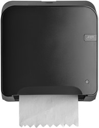 HANDDOEKROLDISPENSER QUARTZLINE Q14 MATIC XL KLEIN ZWART 441159