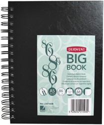 SCHETSBOEK DERWENT BIG BOOK A5 HARDE KAFT