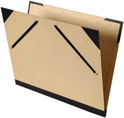 TEKENMAP CANSON TENDANCE ELASTIEKSLUITING 520X720MM BRUIN