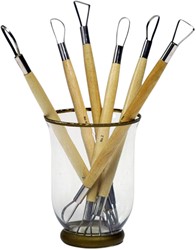 MIRETTESET CONDA 6-DELIG PLAT DRAAD 22 CM