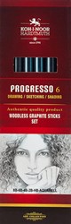 GRAFIETSTIFT  KOH-I-NOOR PROGRESSO 8915 HB 8B + AQUA
