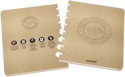 SCHRIFT ADOC BIO A5 RUIT 5X5MM 144 PAGINA'S 90GR KRAFT