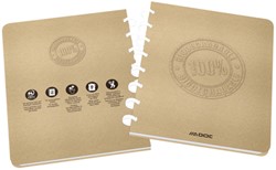 SCHRIFT ADOC BIO A5 LIJN 144 PAGINA'S 90GR KRAFT