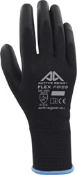HANDSCHOEN ACTIVEGEAR GRIP PU-FLEX ZWART SMALL