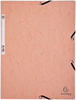 ELASTOMAP EXACOMPTA AQUAREL A4 3 KLEPPEN 400GR GLANSKARTON ASSORTI-3
