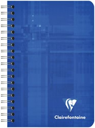 NOTITIEBOEK CLAIREFONTAINE A7+ 95X140 RUIT 5X5 100BLZ 90GR ASSORTI