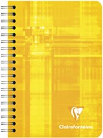 NOTITIEBOEK CLAIREFONTAINE A7+ 95X140 RUIT 5X5 100BLZ 90GR ASSORTI-2